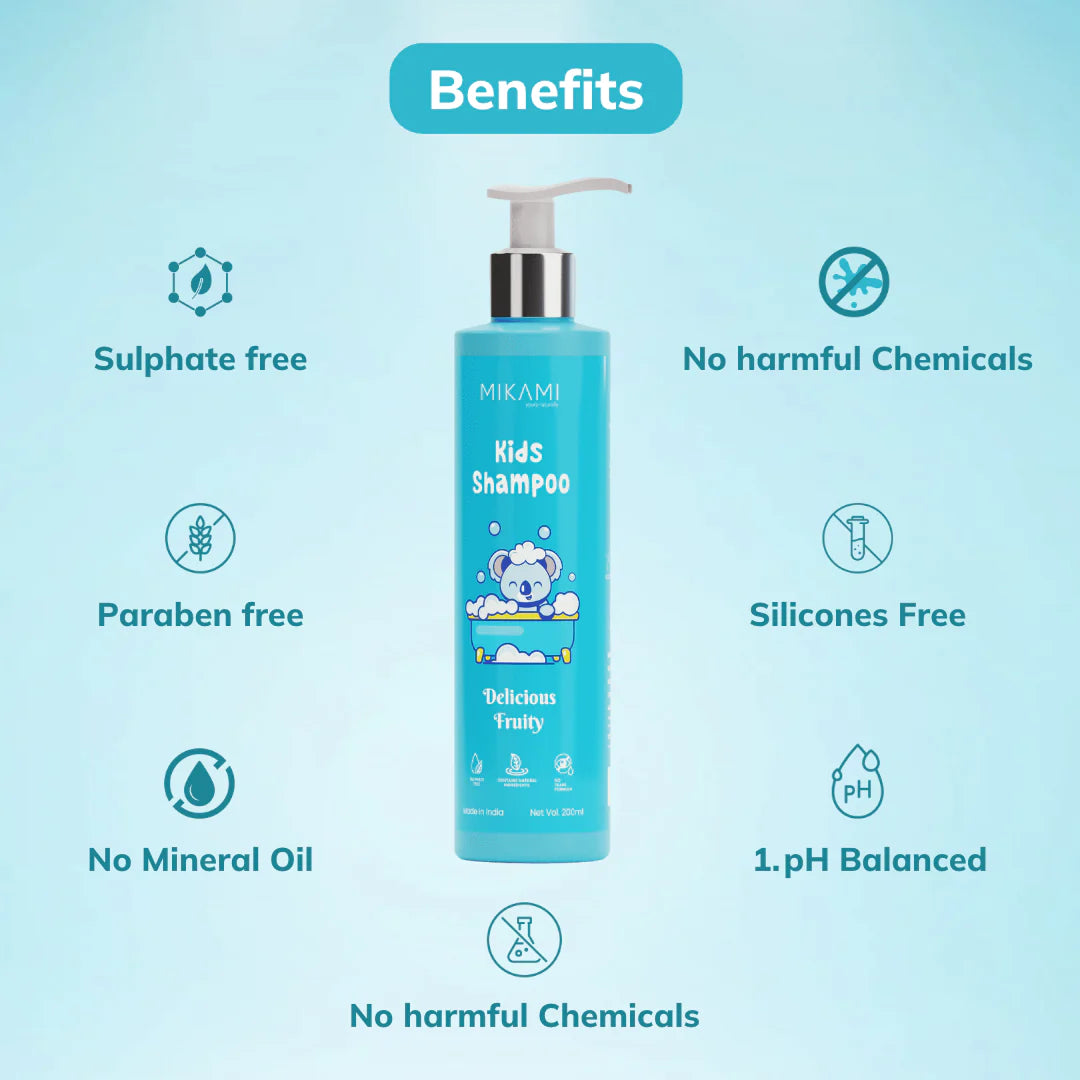 Kids Hair Oil + Shampoo Combo